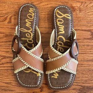 Gorgeous Sam Edelman Women’s Leather Harlie Slide